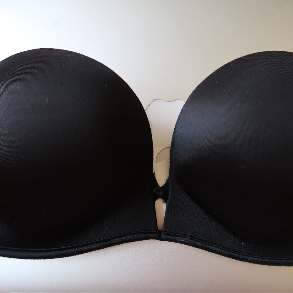 strapless victoria secret bombshell bra